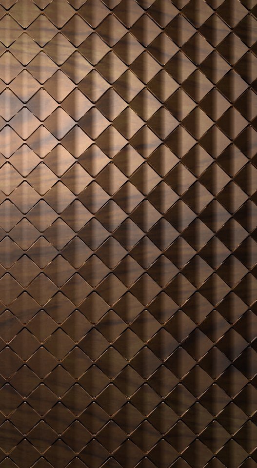 3D Wall Pannel - 18 Modern Geometric Diamond Relief Texture