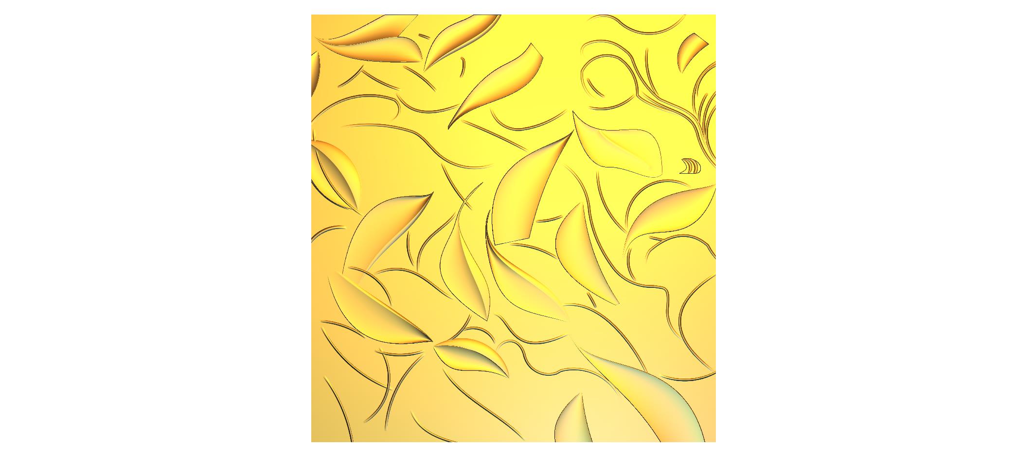 Premium Decorative Wall CNC Designer RLF File | Elegant 3D Relief Design