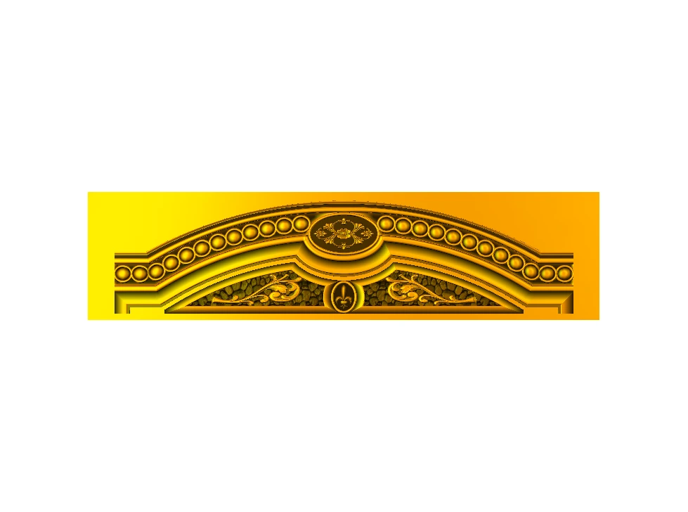 CD - 74 Divine Carved Relief CNC Design