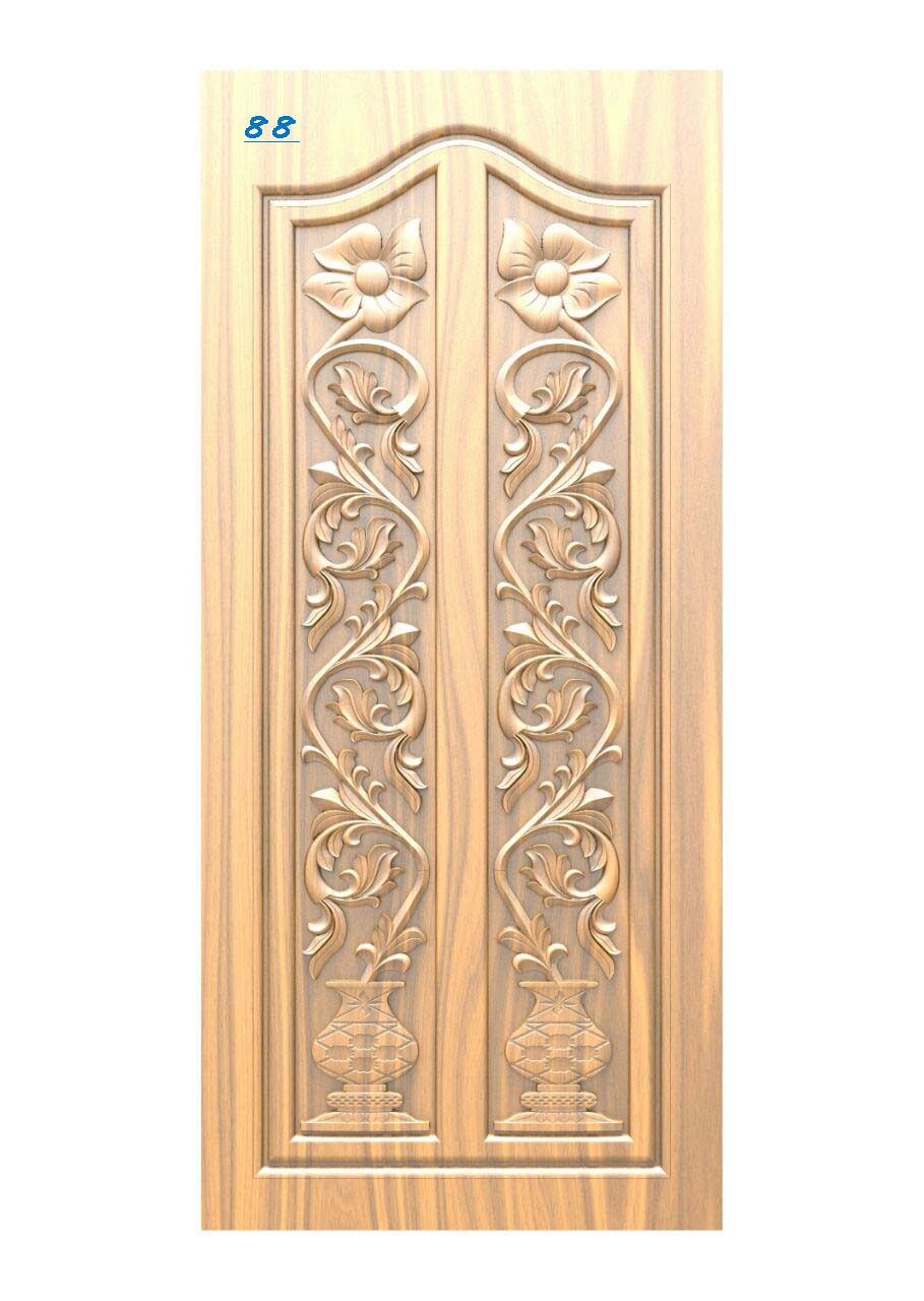 Luxury Wooden Door RLF Design | CNC Ready File