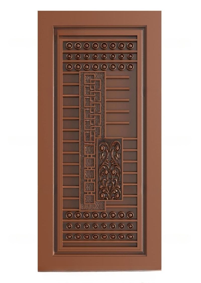 TRENDY DOORS - 51 Contemporary Geometric and Floral Motif Panel Door Design