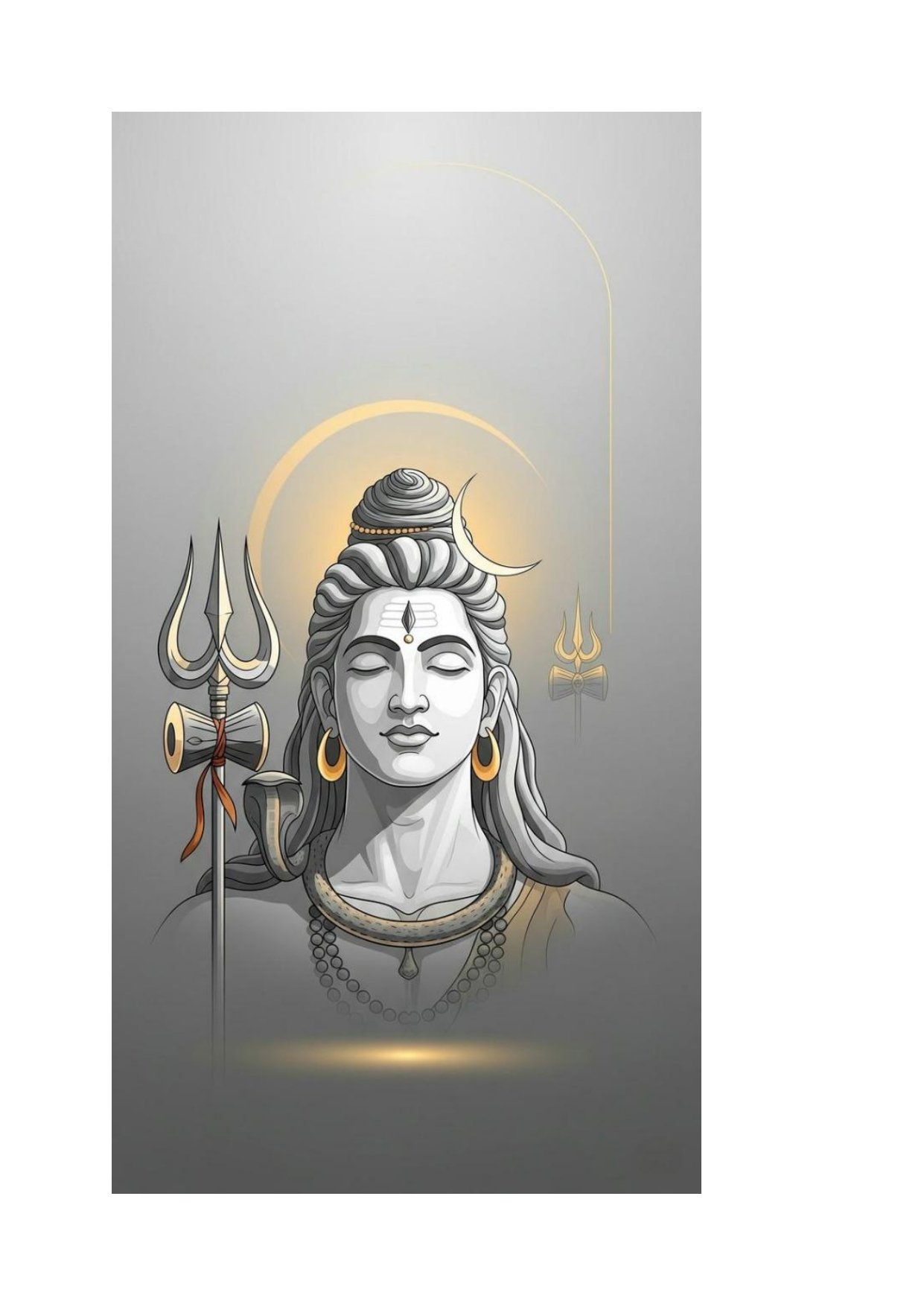 God - 4 Lord Shiva Meditative Divine Relief Carving 3D Model