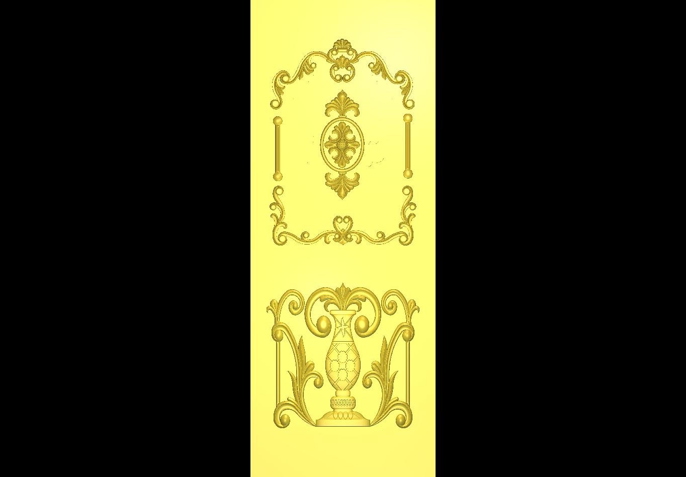CNC Design Door 3D