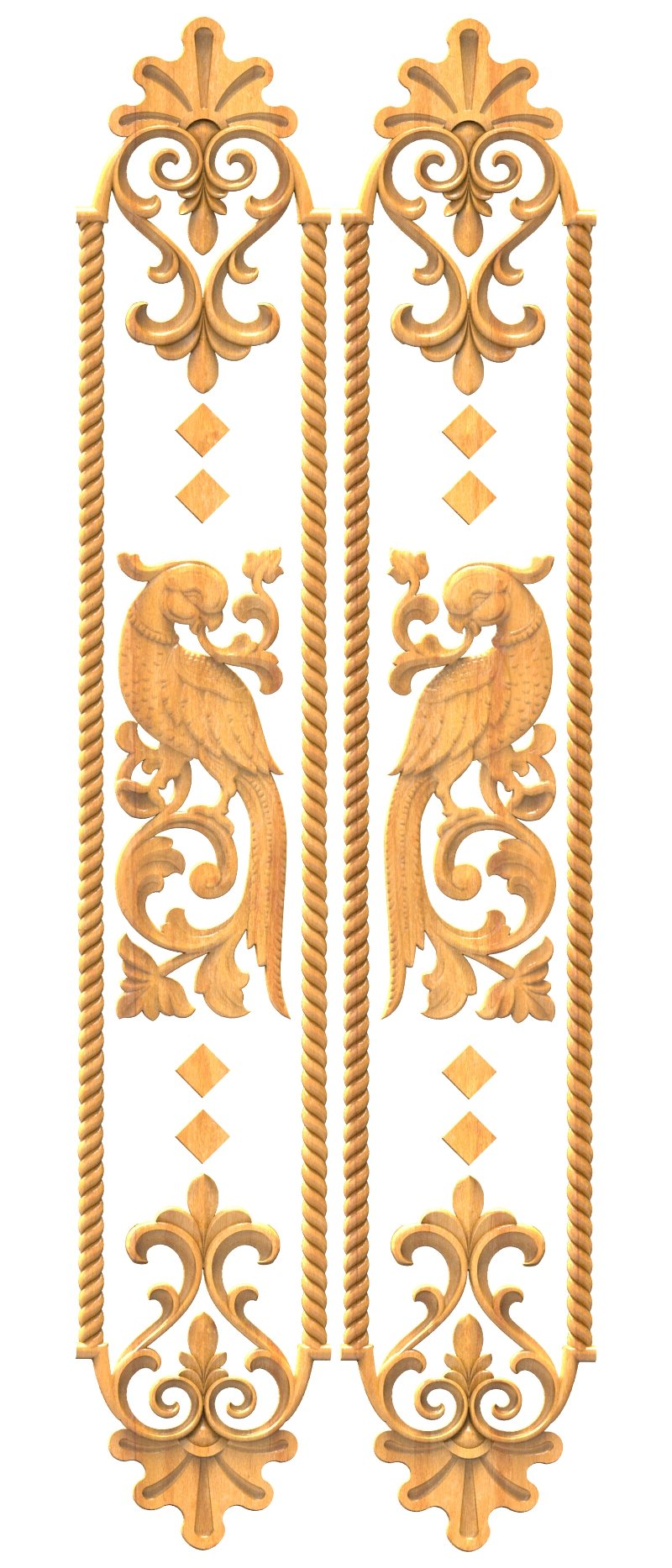 JK DD - 11 Divine Carved Relief CNC Design