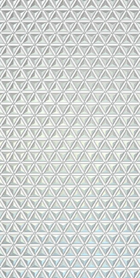 3D Wall Pannel - D-29 Geometric Pyramid Tessellation Relief Design