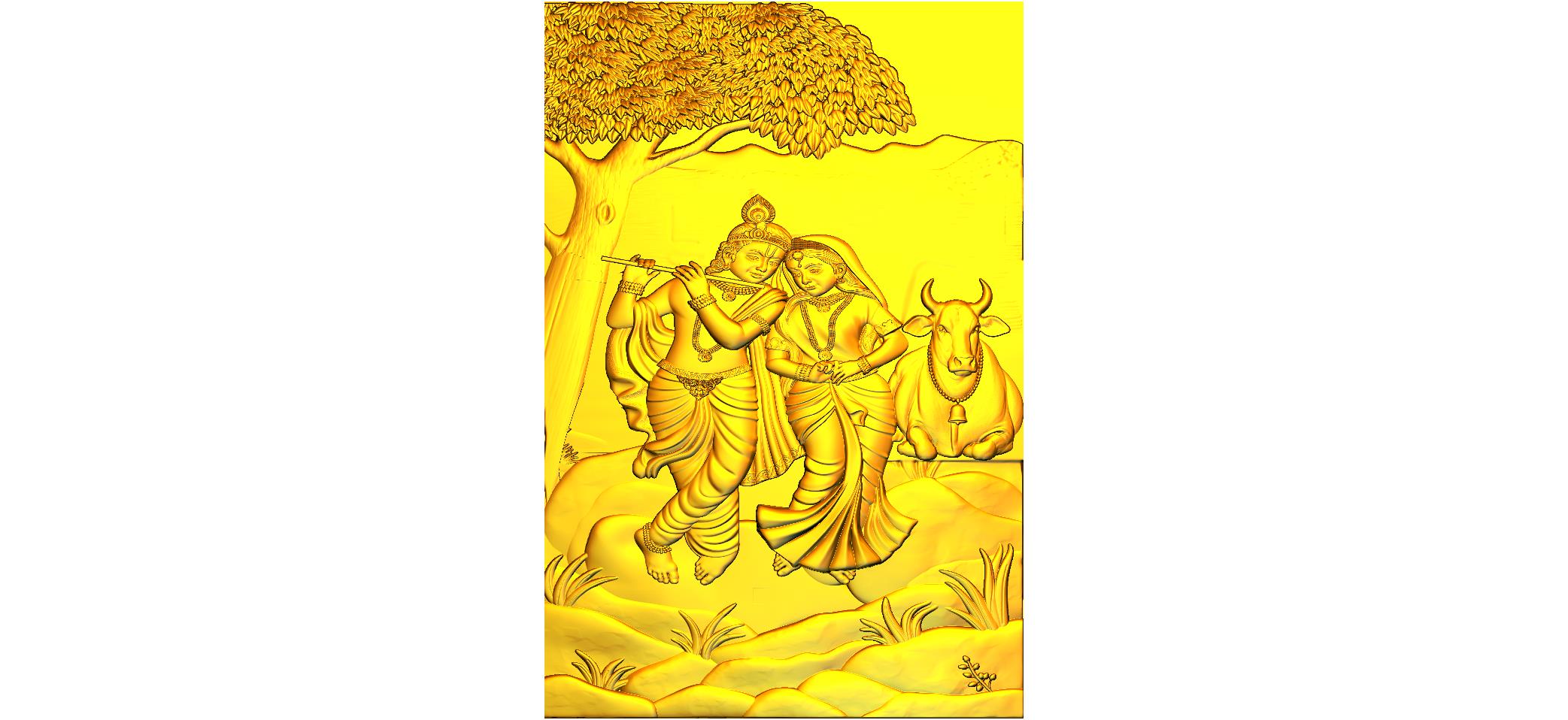 Radha Krishna CNC Design RLF File