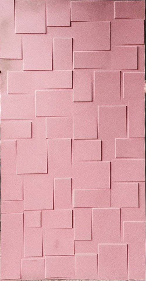 3D Wall Pannel - D-01 Modern Geometric Abstract Relief Art
