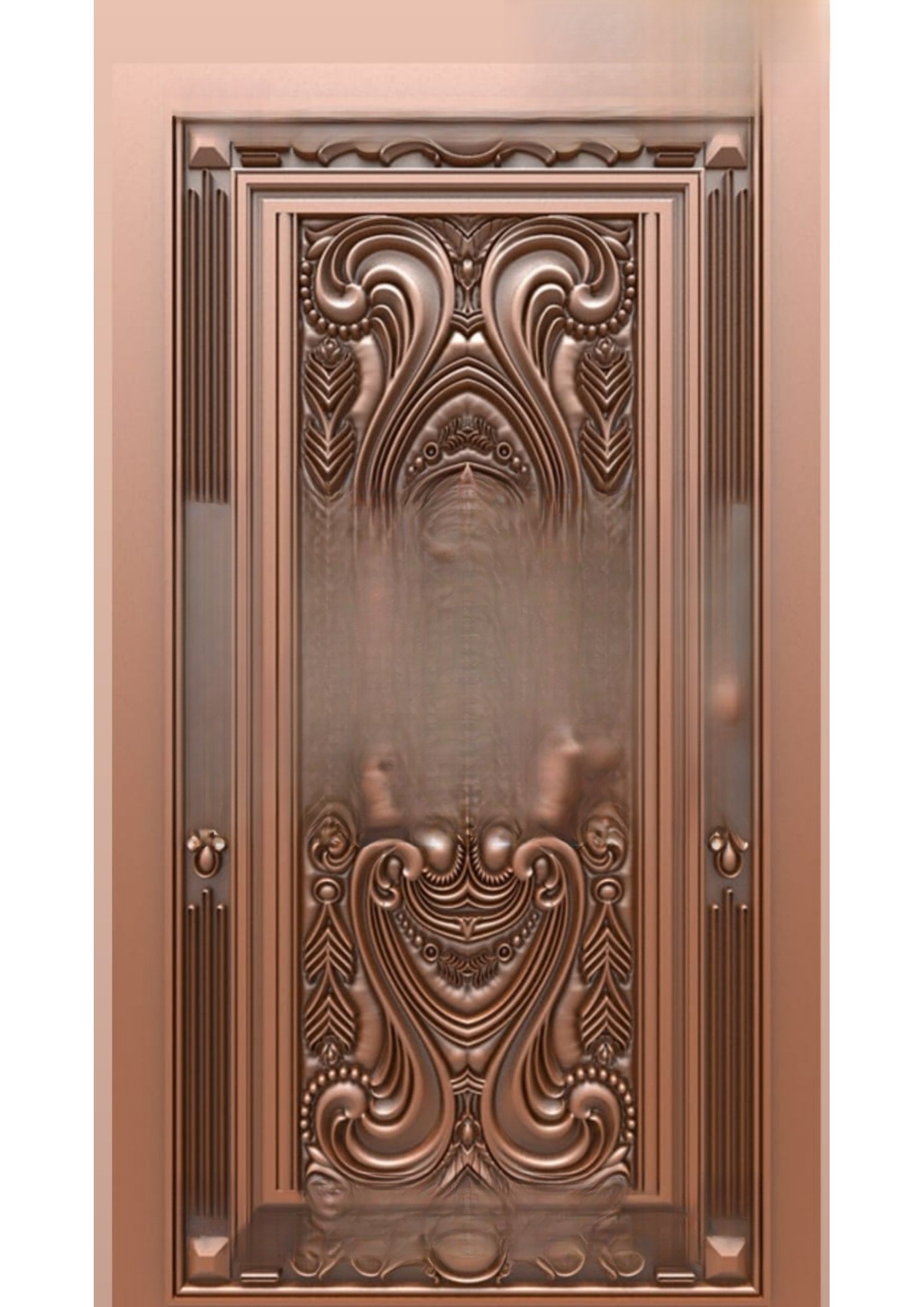 Doors - B-10 Divine Carved Relief CNC Design