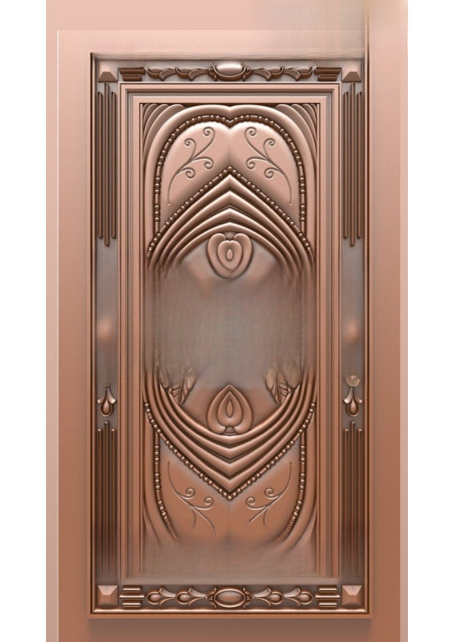 Doors - B-17 Divine Carved Relief CNC Design