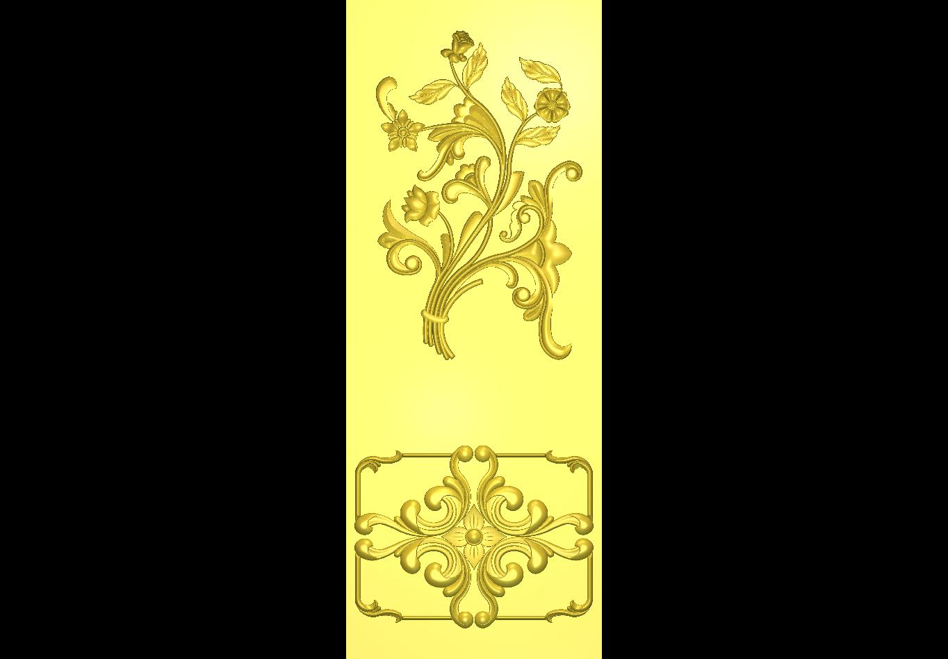CNC Design Door 3D