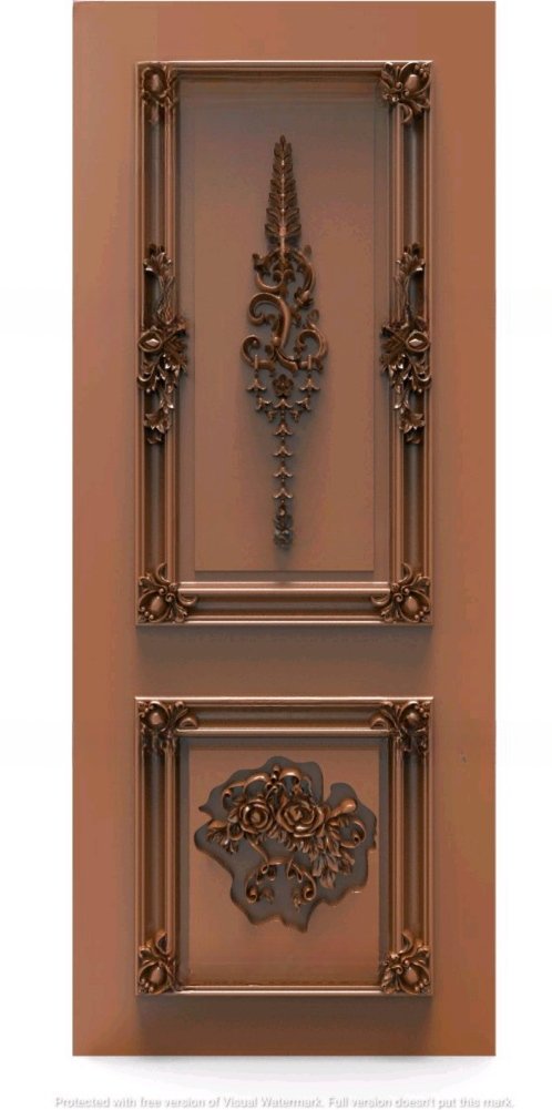 GLOSSY DOOR DESIGNS - 15 Divine Carved Relief CNC Design