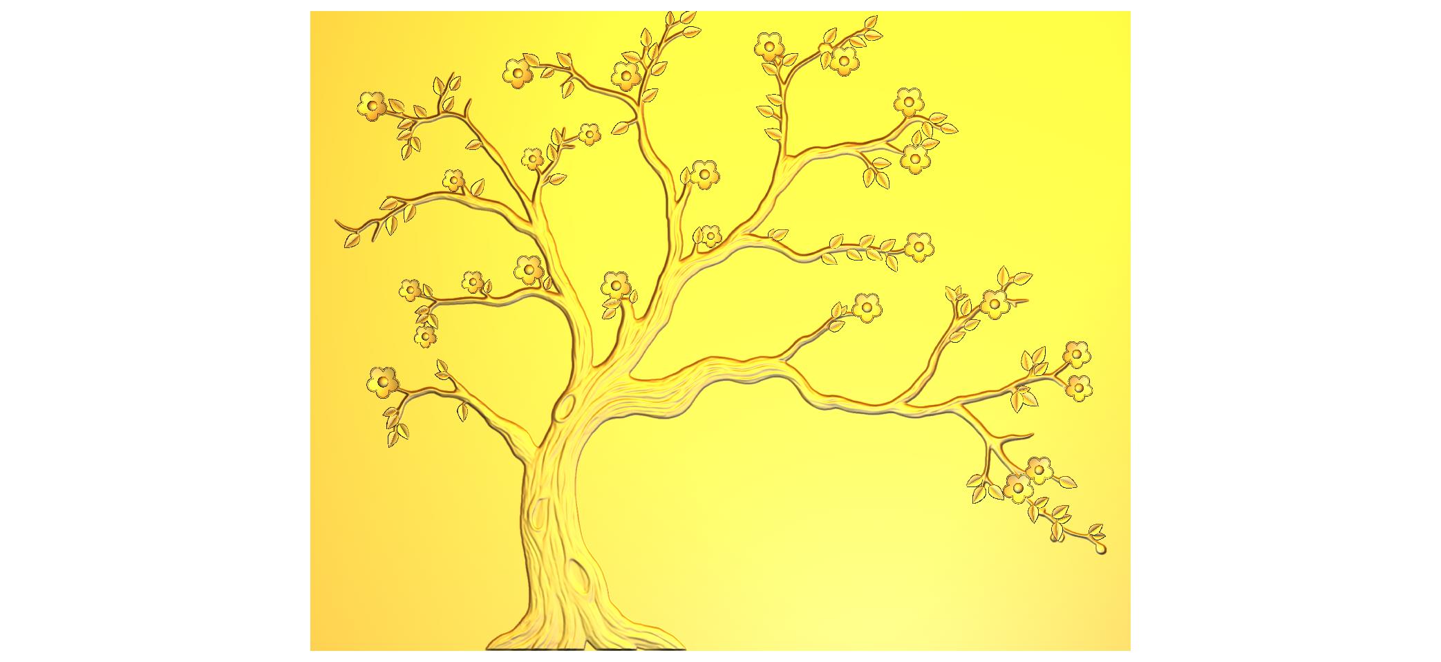 Natural Wall CNC Designer RLF File | 3D Wall Panel Wood Carving Design