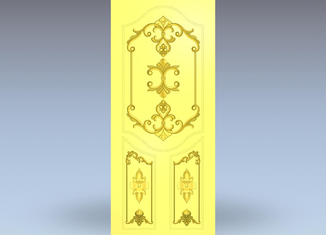 CNC Design Door 3D