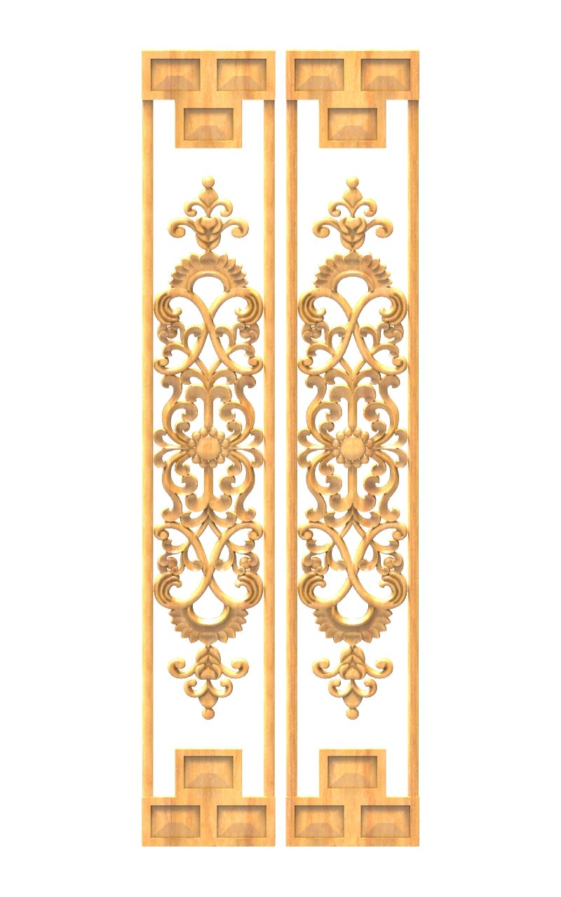 JK DD - 19 Divine Carved Relief CNC Design