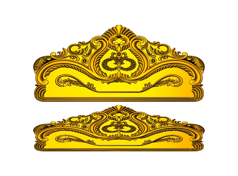 CD - 90 Divine Carved Relief CNC Design