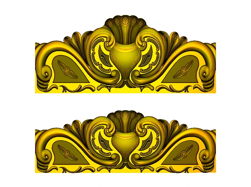 CD - 91 Divine Carved Relief CNC Design
