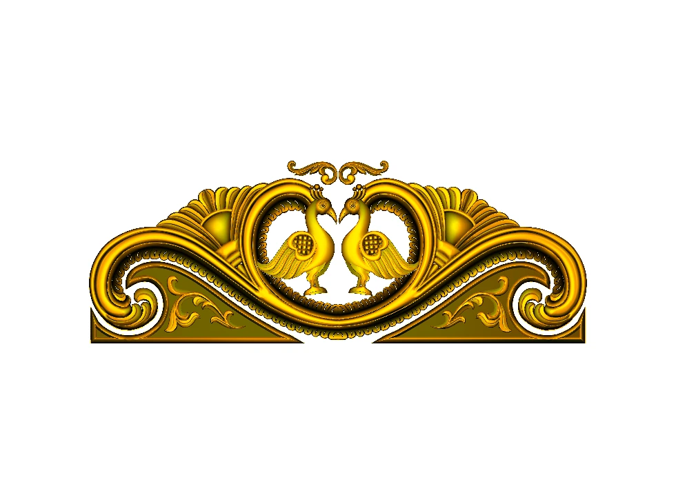 CD - 96 Divine Carved Relief CNC Design