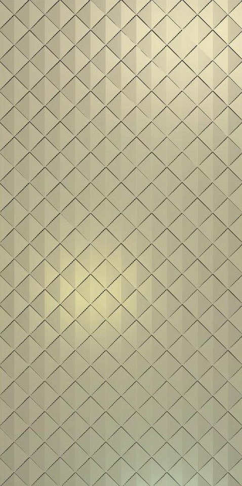 3D Wall Pannel - D-27 Geometric Rhombus Lattice Relief