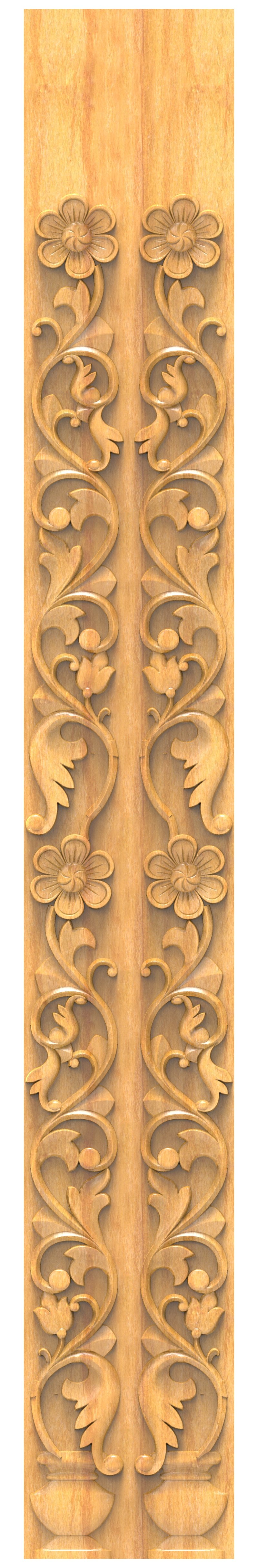 JK TEN BORDER - JKB-35 Divine Carved Relief CNC Design