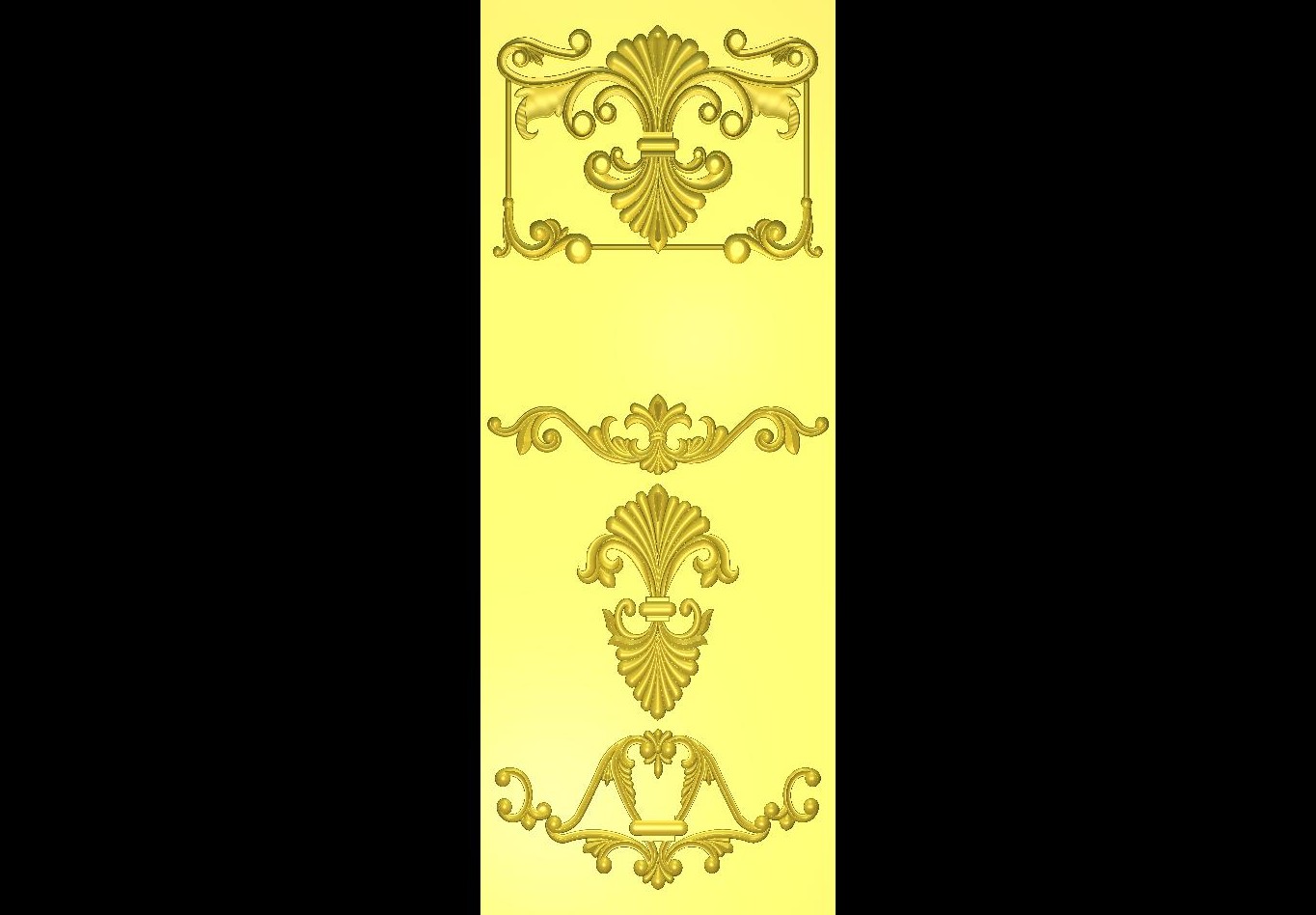 CNC Design Door 3D