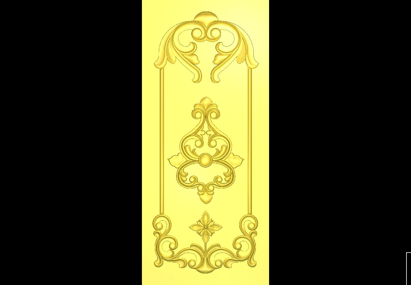 CNC Design Door 3D