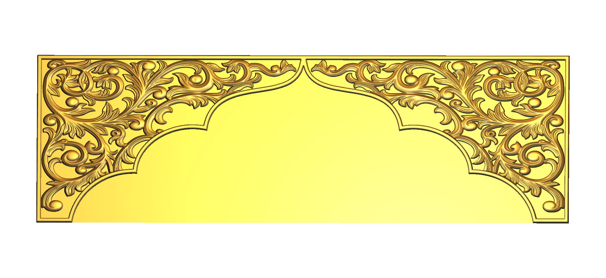 Traditional Wooden Mandir CNC Designer RLF File | 3D Carving Design