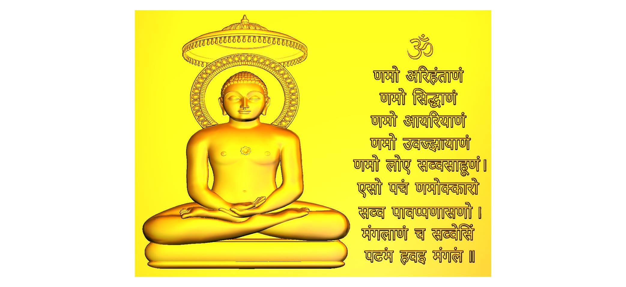 Gautam Buddha 3D CNC Designer RLF File | Premium Wood Carving Design