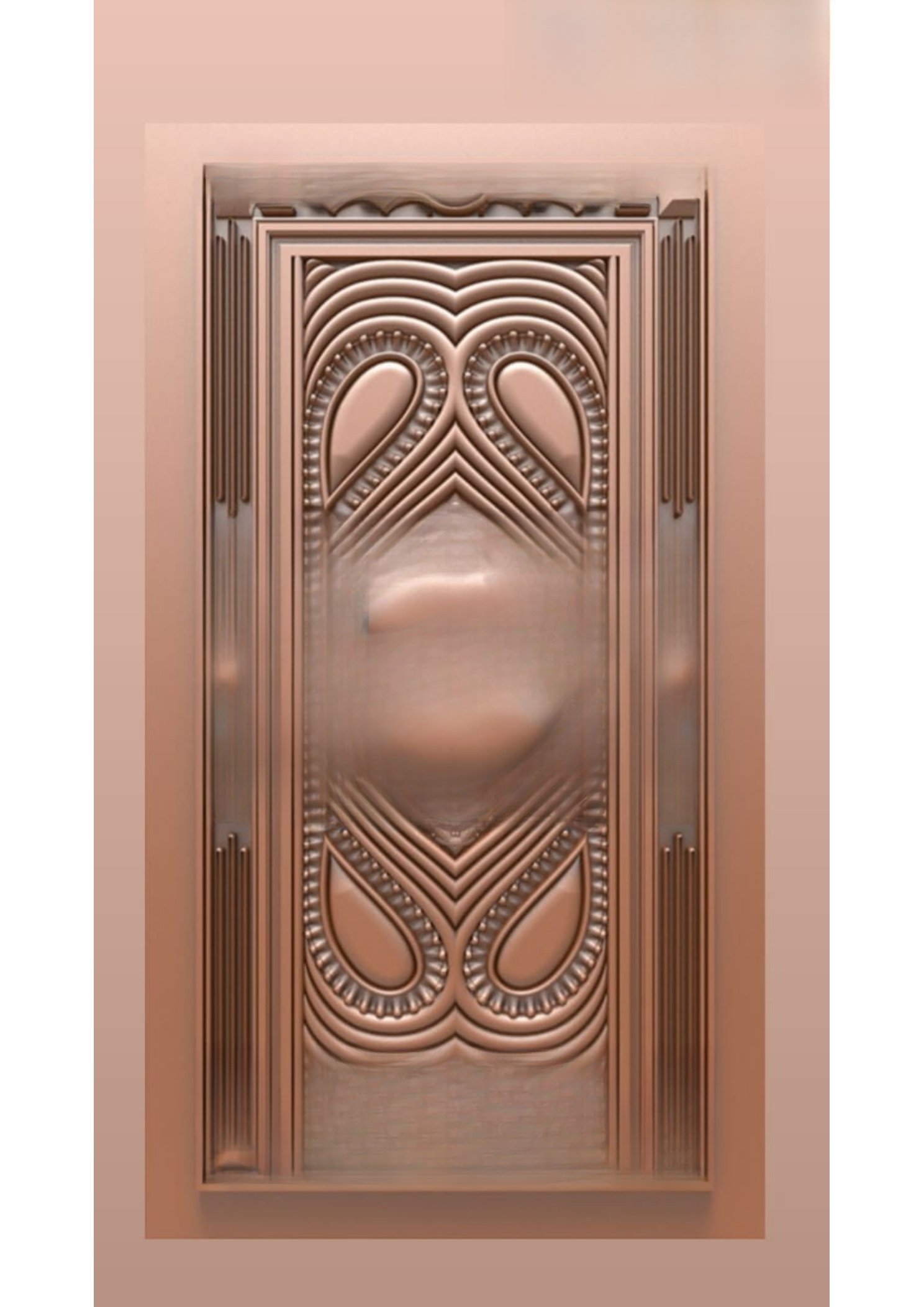 Doors - B-07 Divine Carved Relief CNC Design