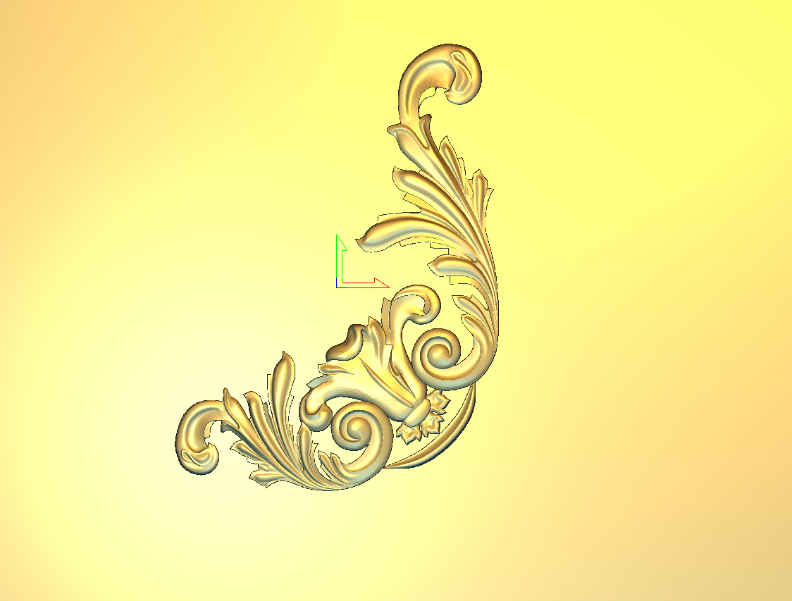 Corner Design - 20-CORNER Classic Baroque Scrollwork Decorative Relief