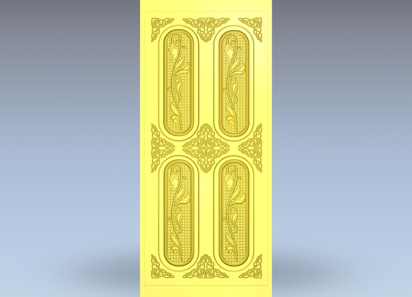 cnc 3d door