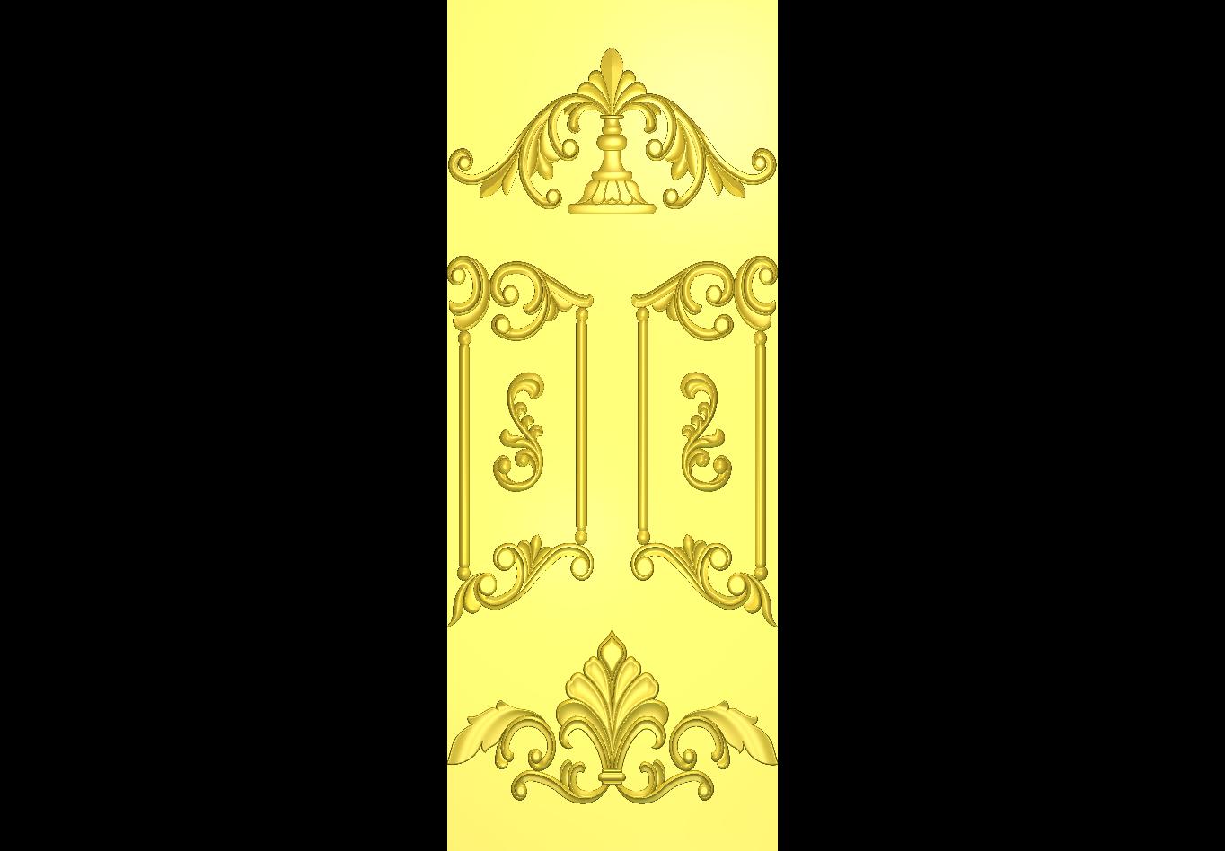 CNC Design Door 3D