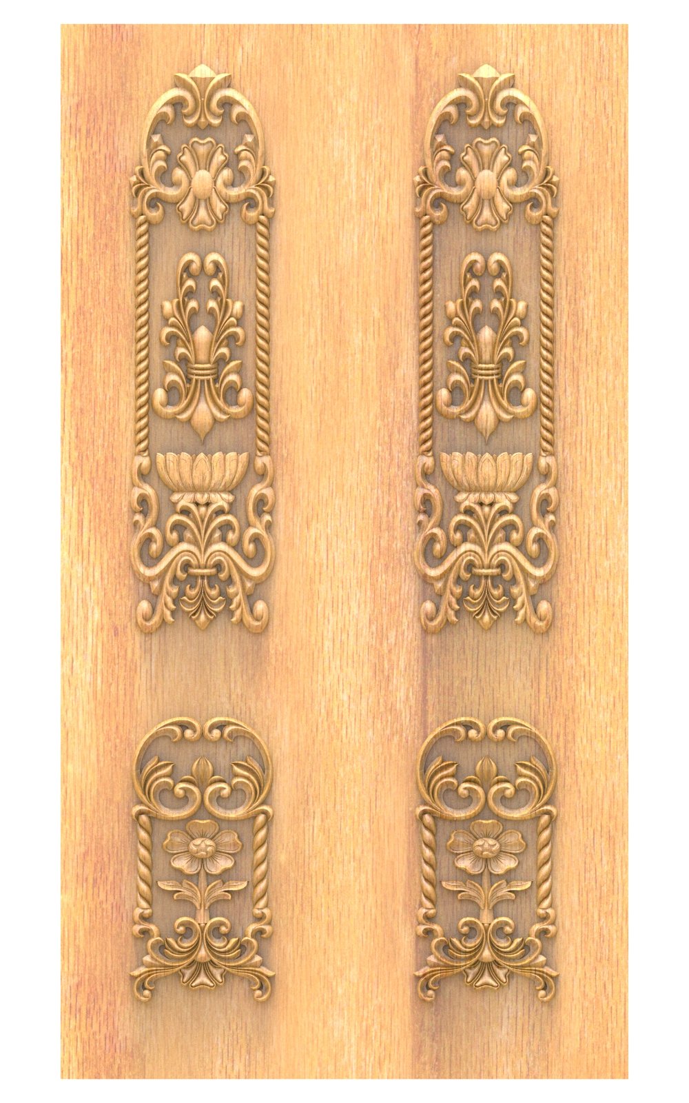 JK DD - 2 Divine Carved Relief CNC Design