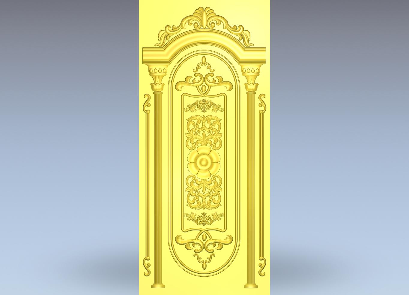 CNC Design Door 3D