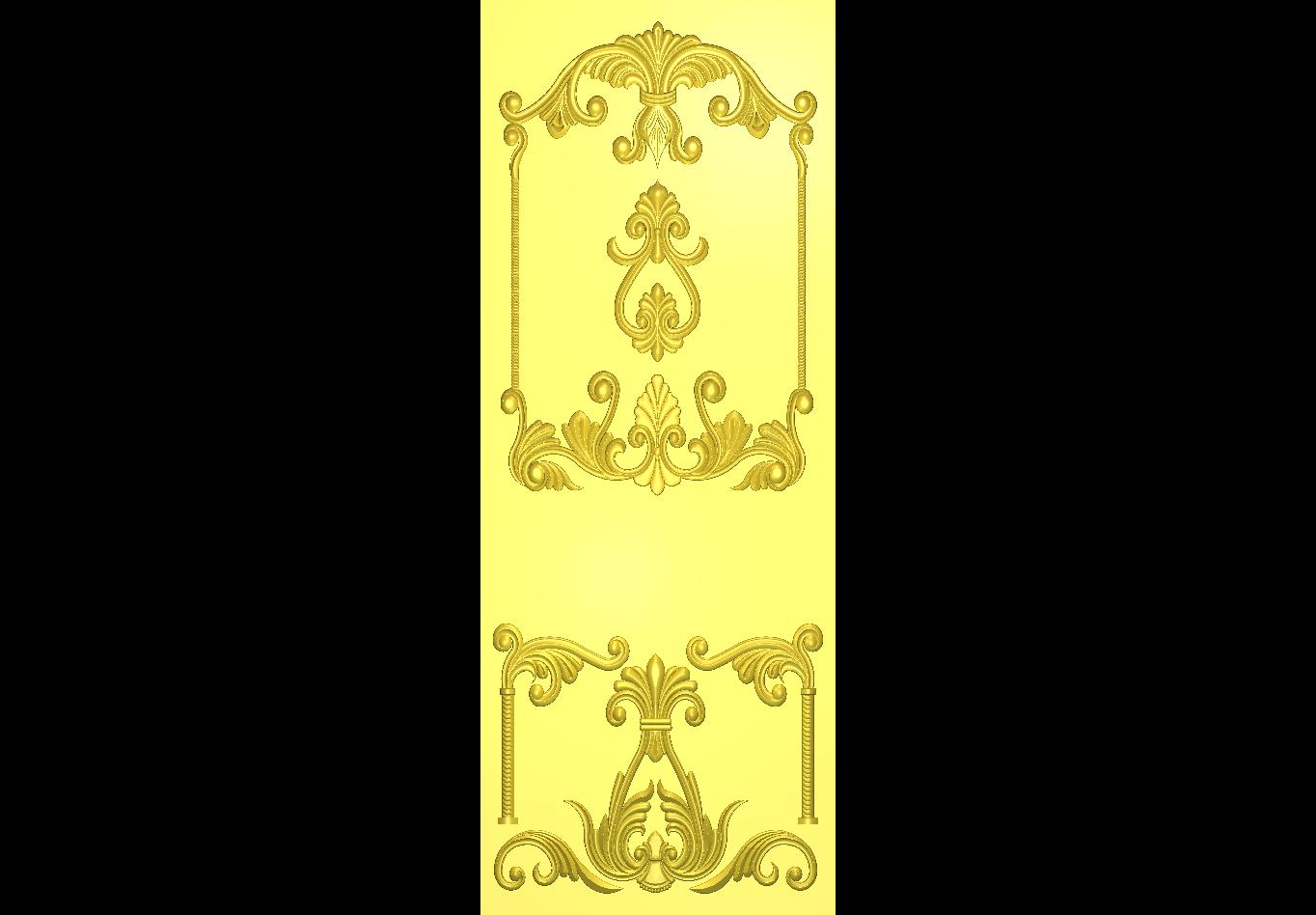 CNC Design Door 3D