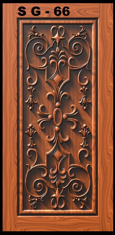 JK DOOR BEST COLLECTION - 18 Classic Victorian Scrollwork 3D Relief Door Design