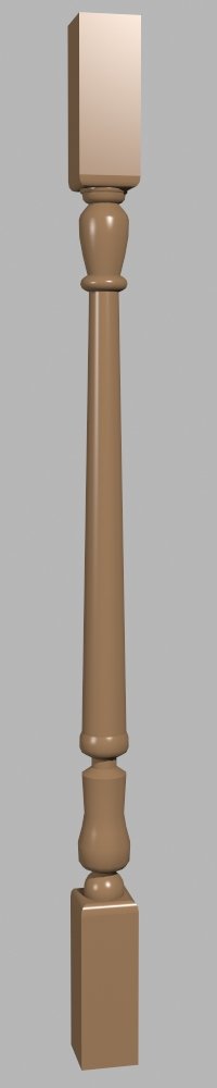 routery Pillar 3d - 15 Classical Architectural Staircase Baluster Design