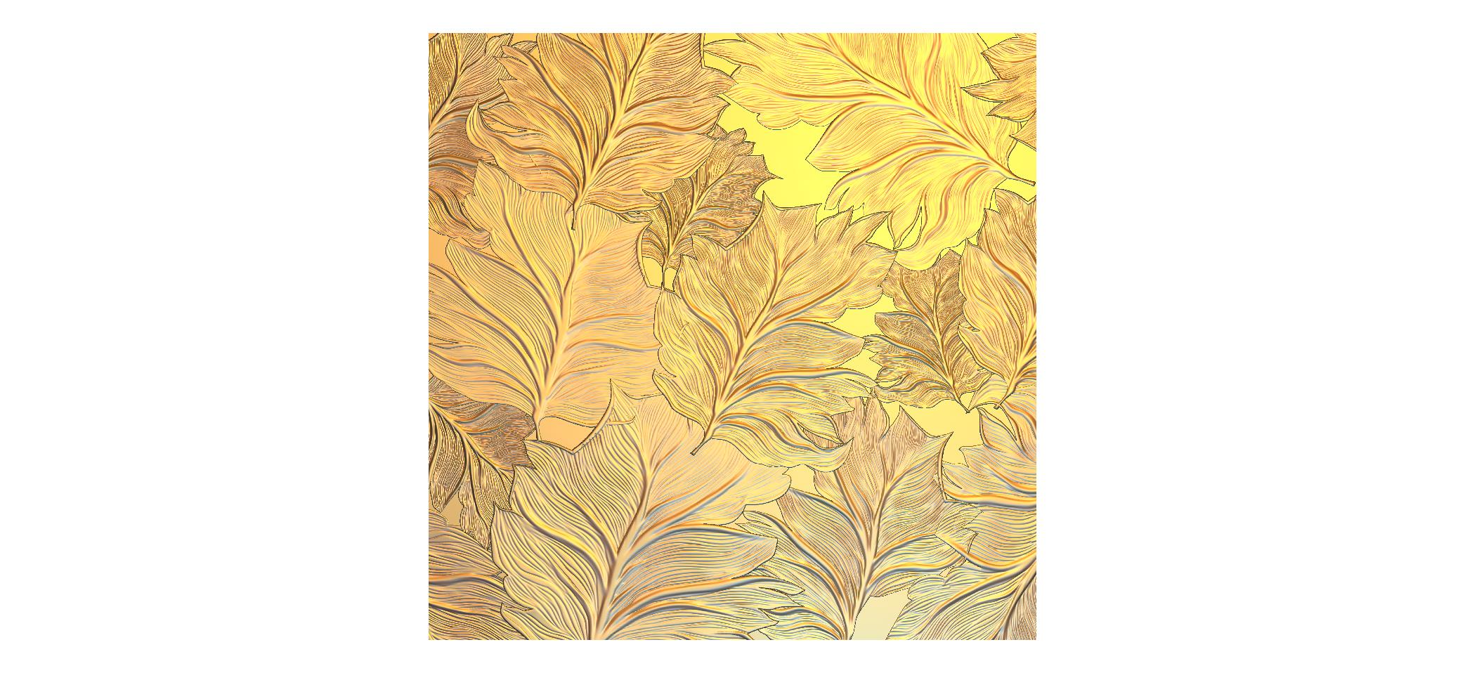 Natural Wall CNC Designer RLF File | Premium 3D Nature Relief Design