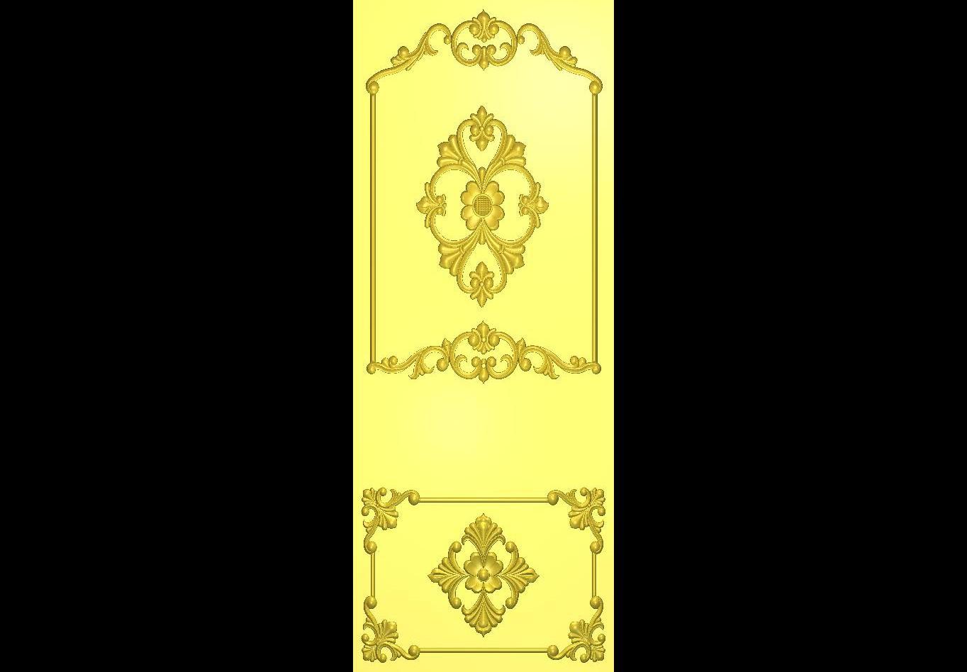 CNC Design Door 3D