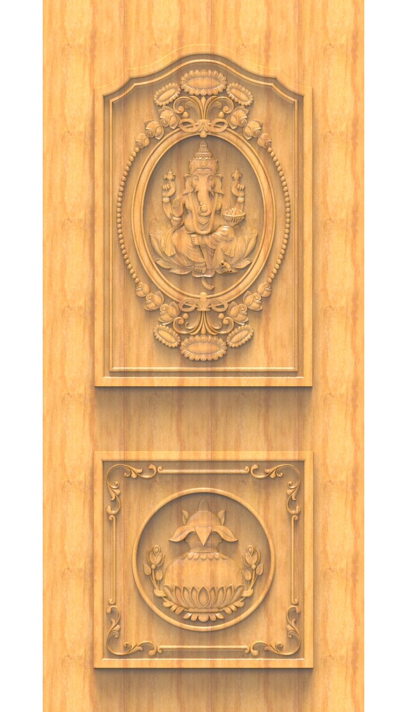 CNC Design Door 3D