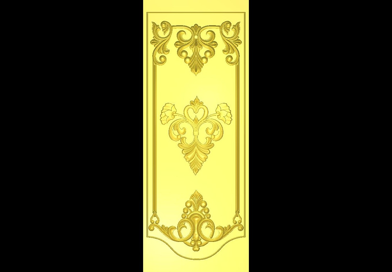 CNC Design Door 3D