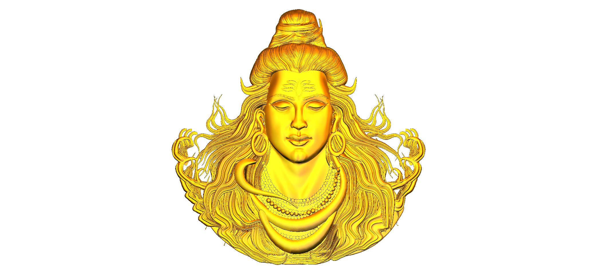 Mahadev Wall Panel CNC Design RLF File