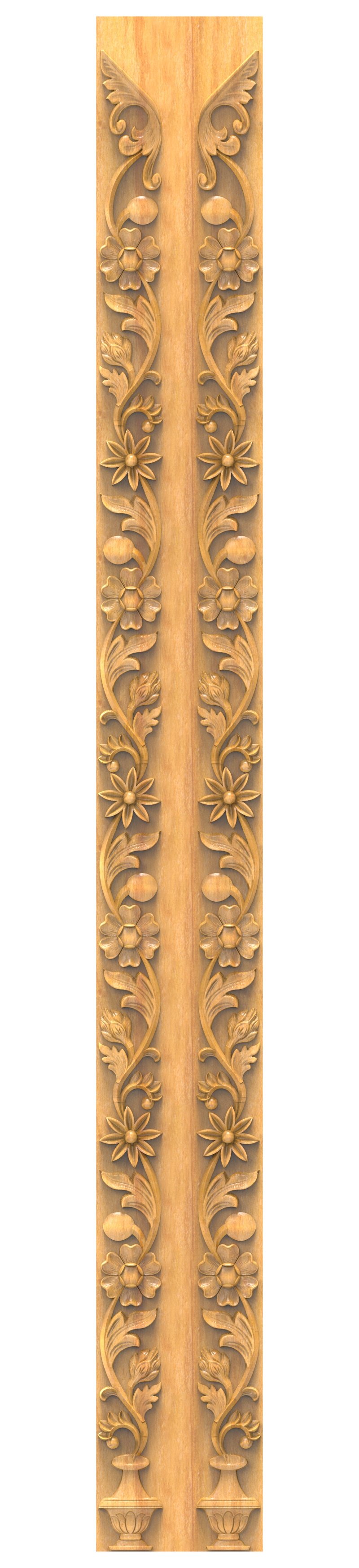 JK DEE BORDER - JKB-20 Divine Carved Relief CNC Design