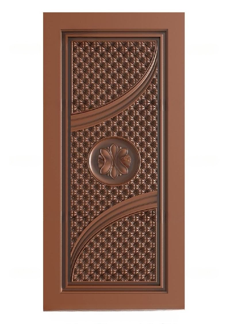 TRENDY DOORS - 33 Elegant Geometric Lattice and Floral Medallion 3D Relief Carving