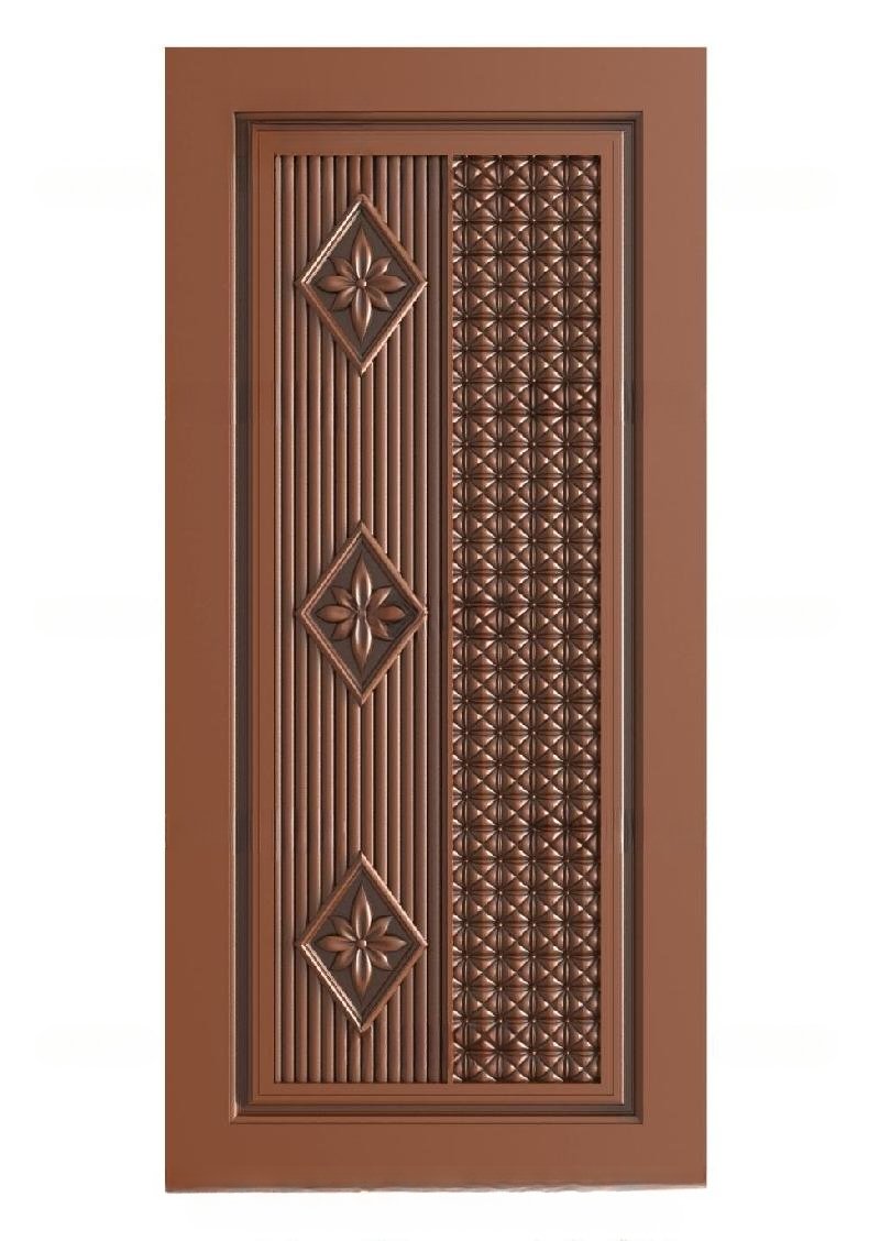 TRENDY DOORS - 34 Geometric Floral Relief Carved Panel