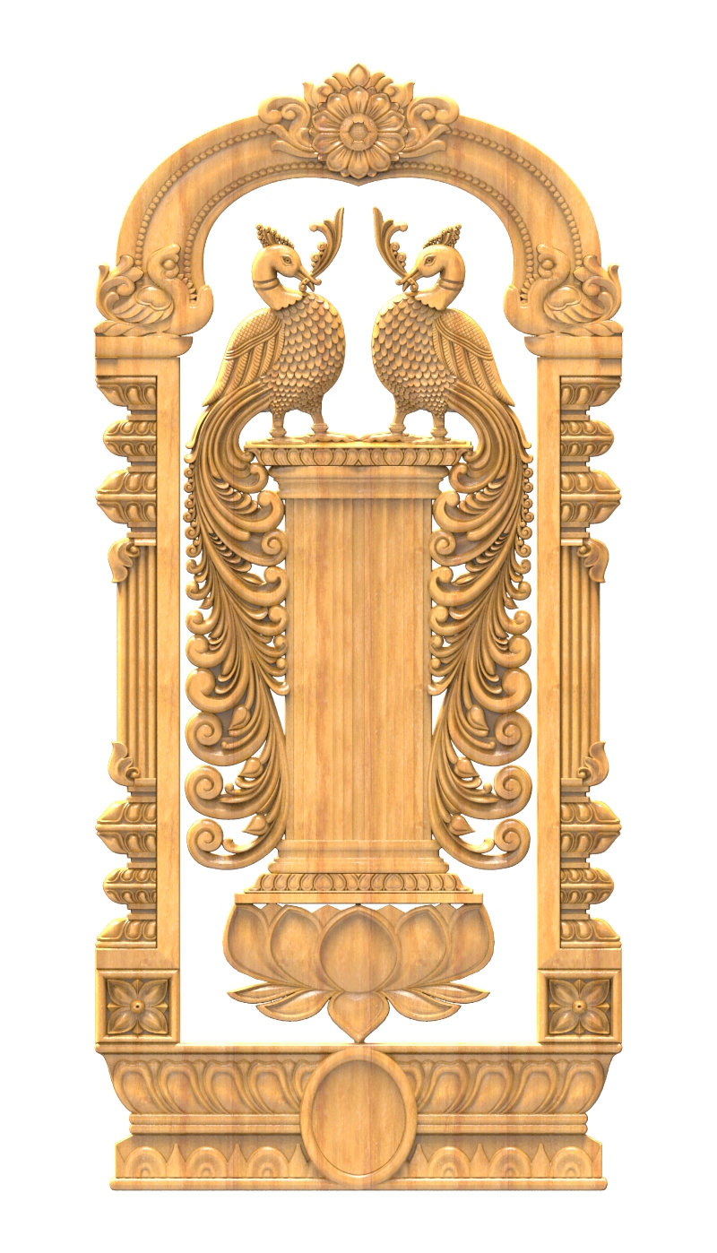 Luxury CNC Door Design RLF File