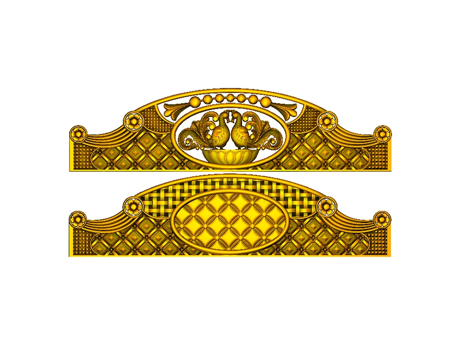 CD - 97 Divine Carved Relief CNC Design