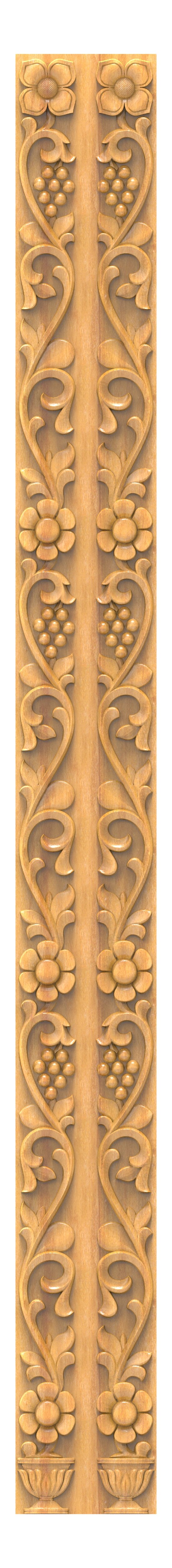 JK DEE BORDER - JKB-21 Elegant Floral Vine Decorative Architectural Trim