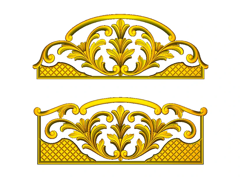 CD - 101 Divine Carved Relief CNC Design