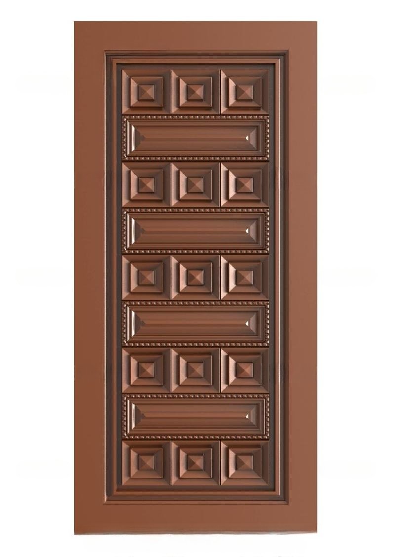 TRENDY DOORS - 65 Geometric Classic Panel Door 3D Model