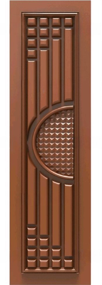 GLOSSY DOOR DESIGNS - 14 Modern Geometric Arc Carved Panel
